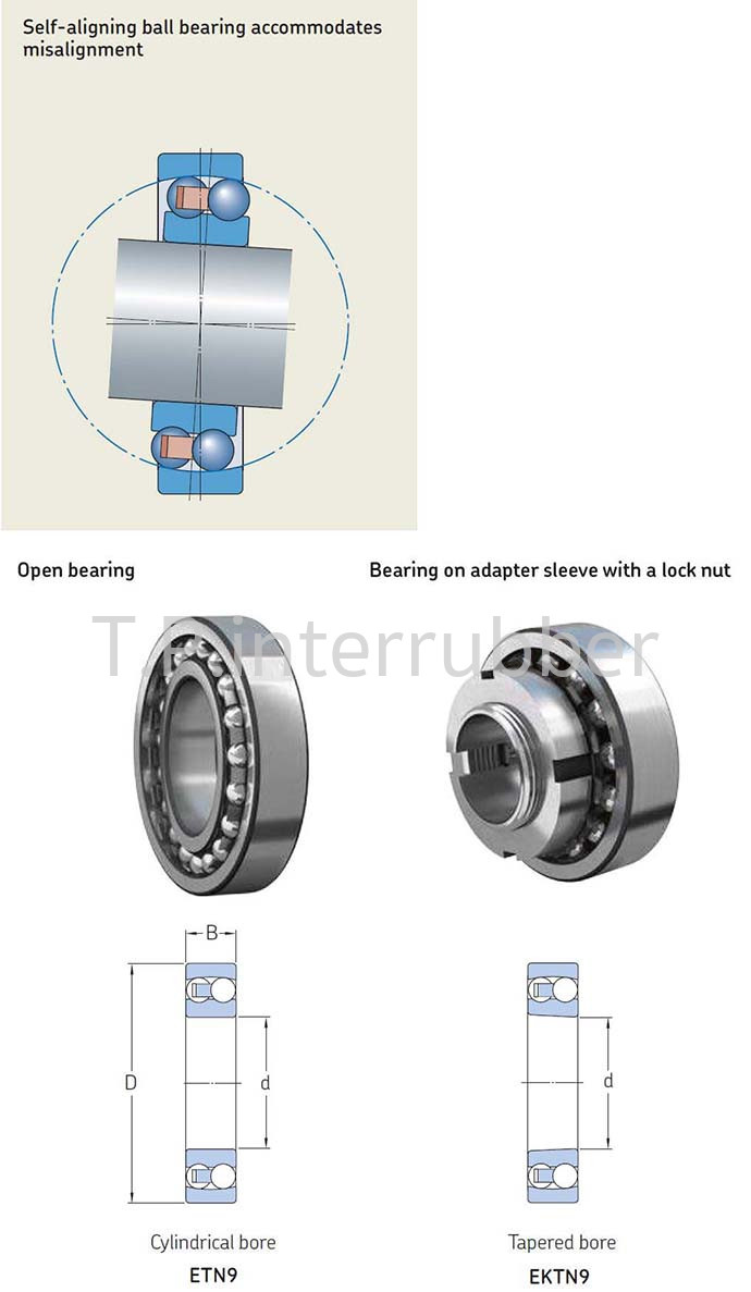 Self-Aligning Ball Bearing SKF