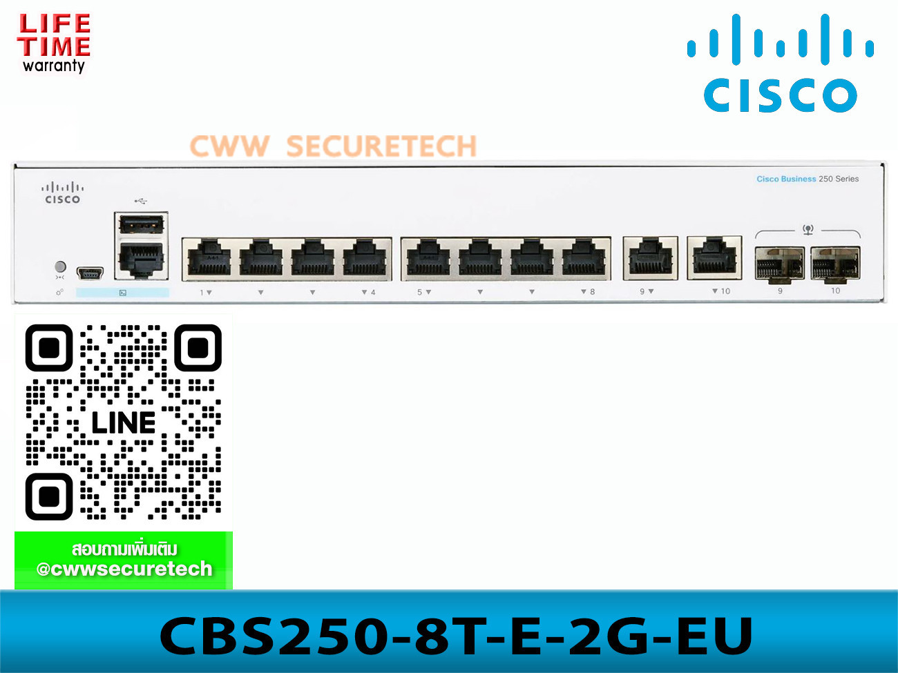 Cbs T E G Eu Series Smart Switch Port Gigabit X G Combo