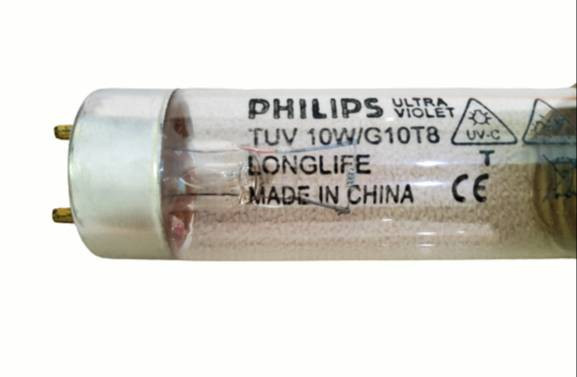 หลอดฆ่าเชื้อ Uvc Lamp หลอดยูวี หลอดยูวีซี ขายหลอดไฟ ขายหลอดไฟPhilips  Philips Tuv 10W T8 G13 Uvc Lamps