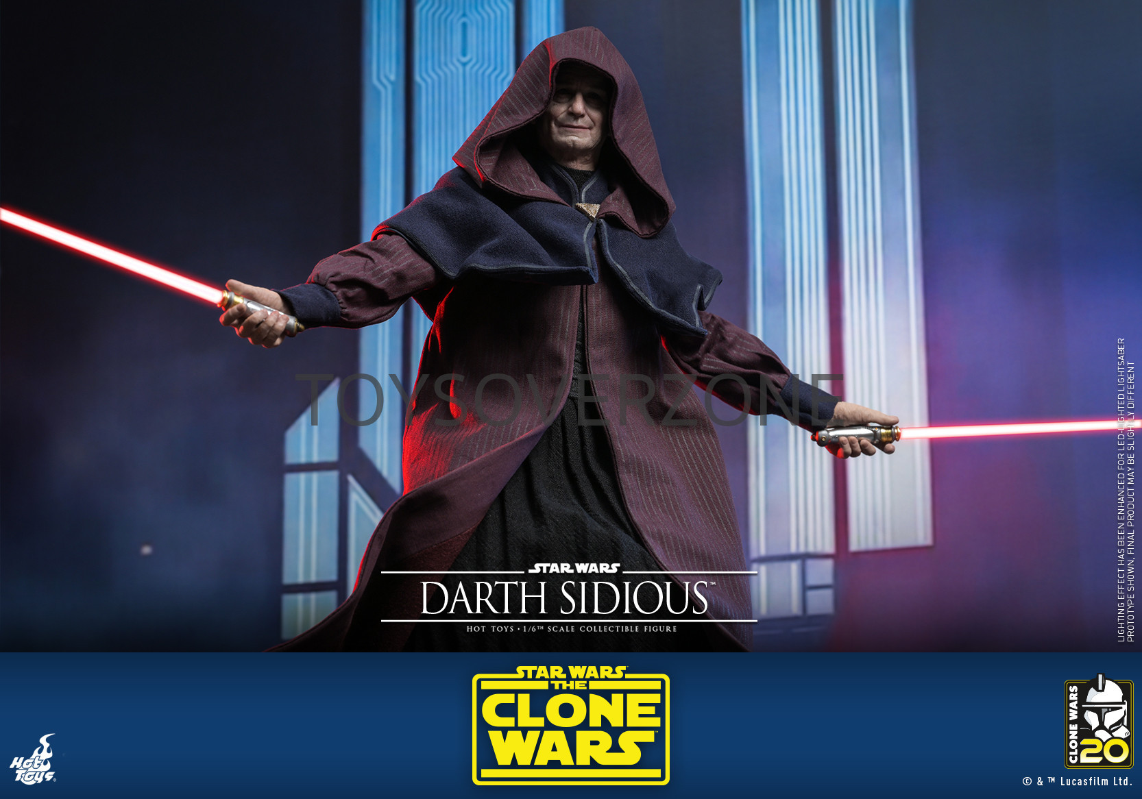 Hot Toys – TMS102 - Star Wars: The Clone Wars™ - 1/6th scale Darth ...