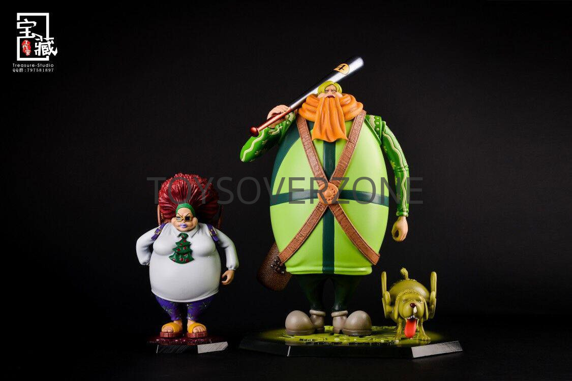 Treasure Studio Mr 4 Miss Christmas One Piece Custom Gk Statue