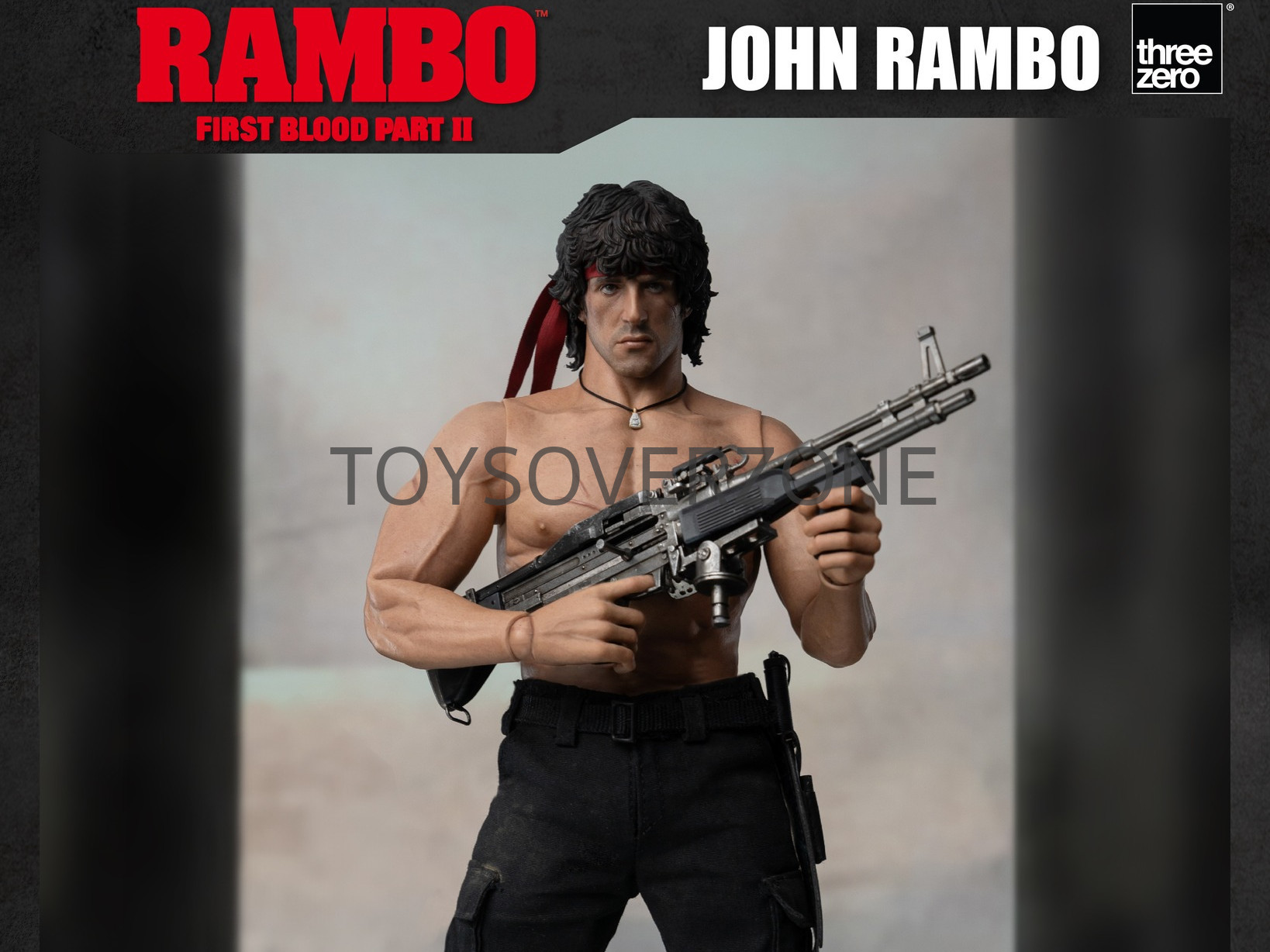 Three Zero - Rambo I- Figurine 1/6 - John Rambo - 30cm