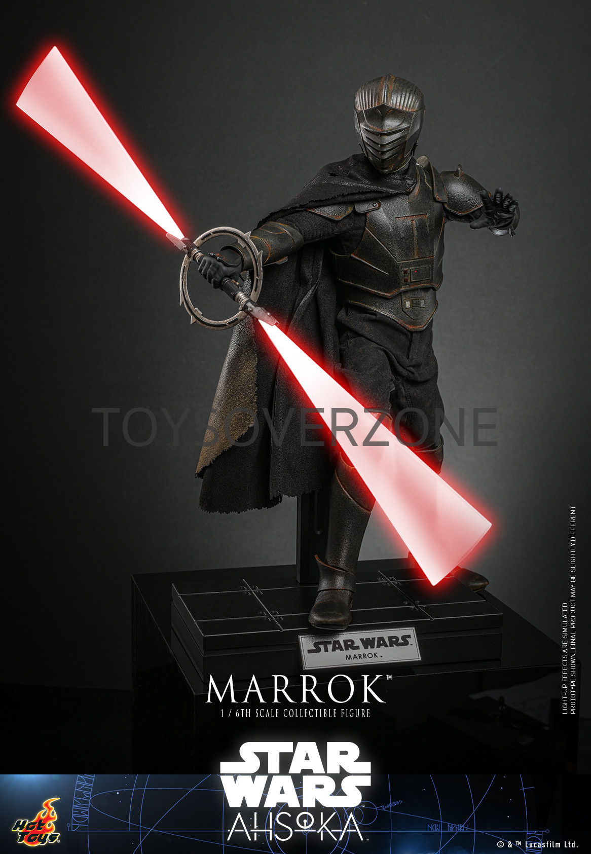 Hot Toys – TMS117 -Star Wars: Ahsoka - 1/6th Scale Marrok Collectible ...