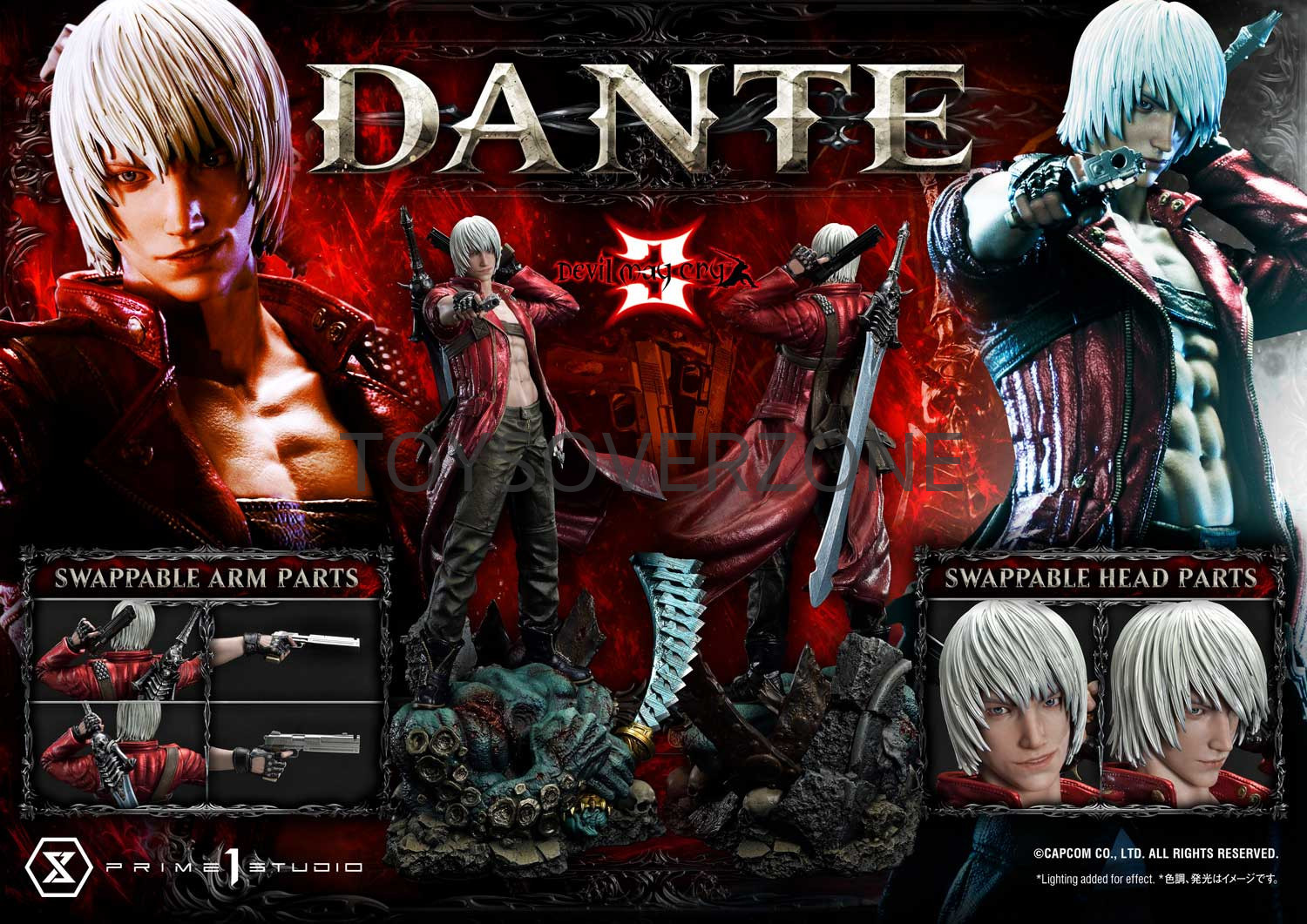 Prime 1 Studio UPMDMC3-01: Dante (Devil May Cry 3) Regular Version