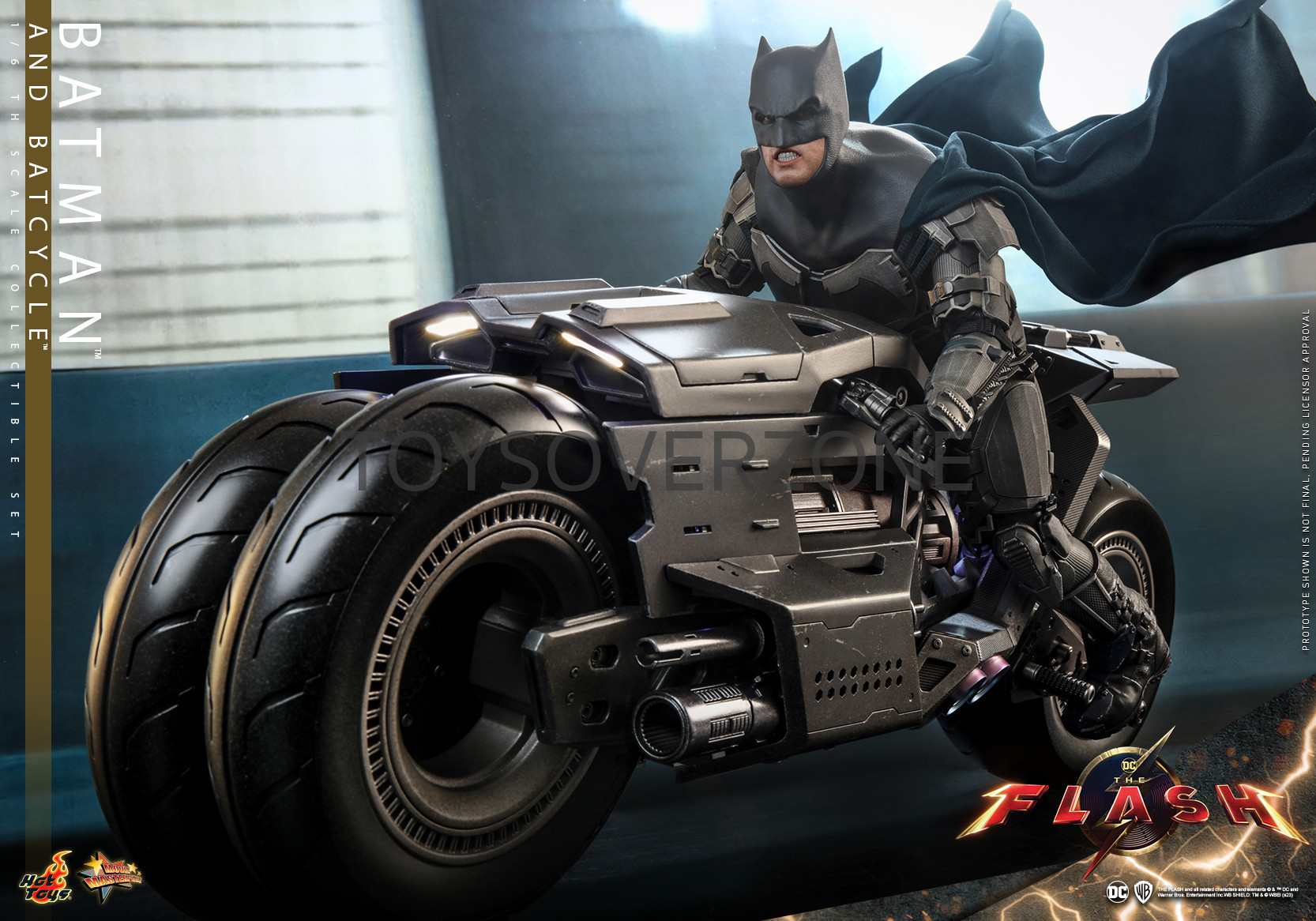 Hot Toys – MMS705 - The Flash - 1/6th Scale Batman And Batcycle ...