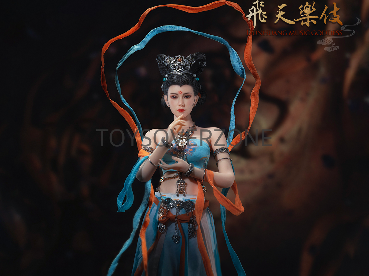 TBLeague 1/6 Dunhuang Music Goddess-Blue PL2023-205B