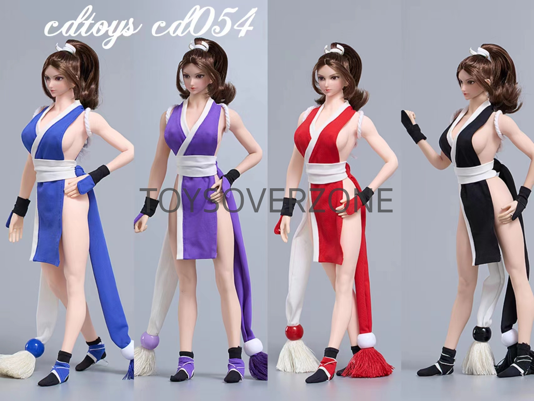 CDToys CD054 1/6 Female Mai Shiranui Cosplay Costume