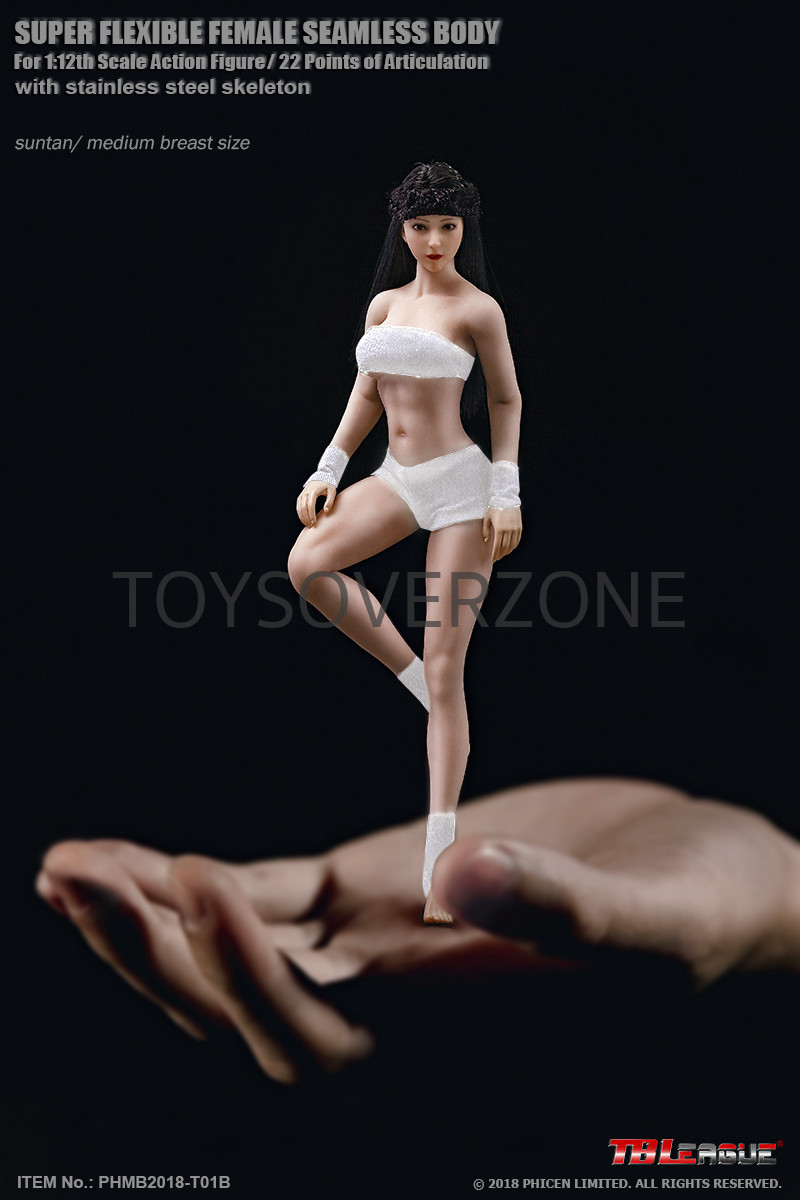 TBLeague 1/12 Female Seamless Body （without head） T01A，T01B