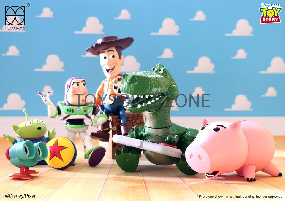 Rex and Ham: Toy Story (Hybrid Metal Figuration) by Herocross