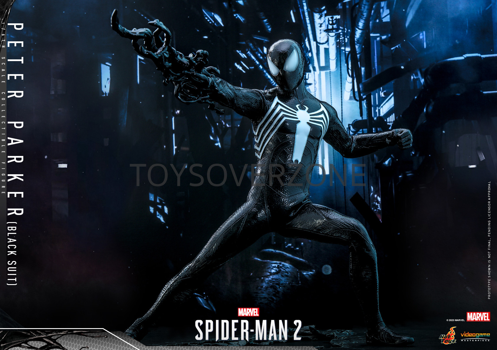 Peter Parker (black suit) VGM56, Hot Toys