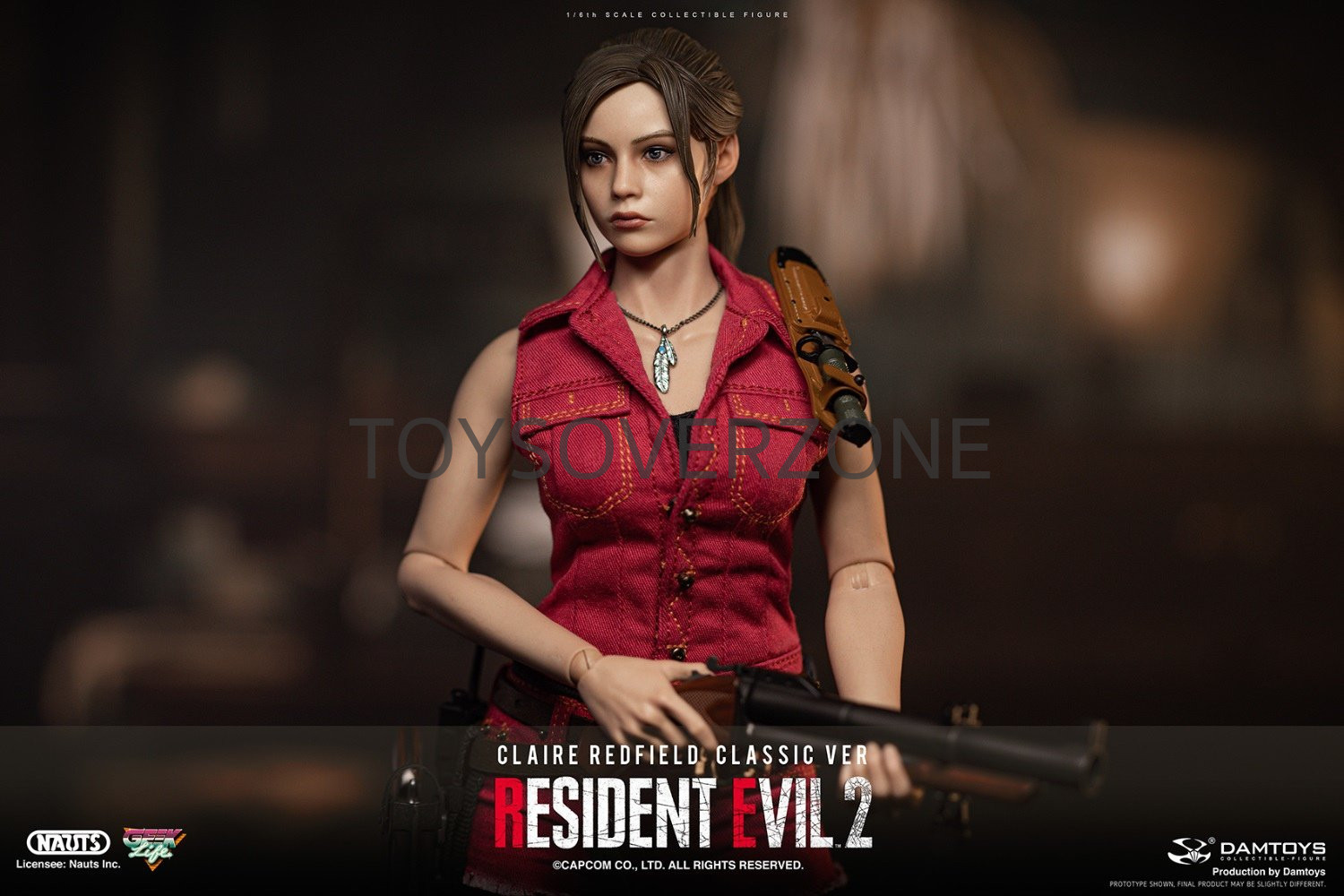 Nauts X Damtoys 16 Resident Evil 2 Claire Redfield Classic Ver Dms038 7150