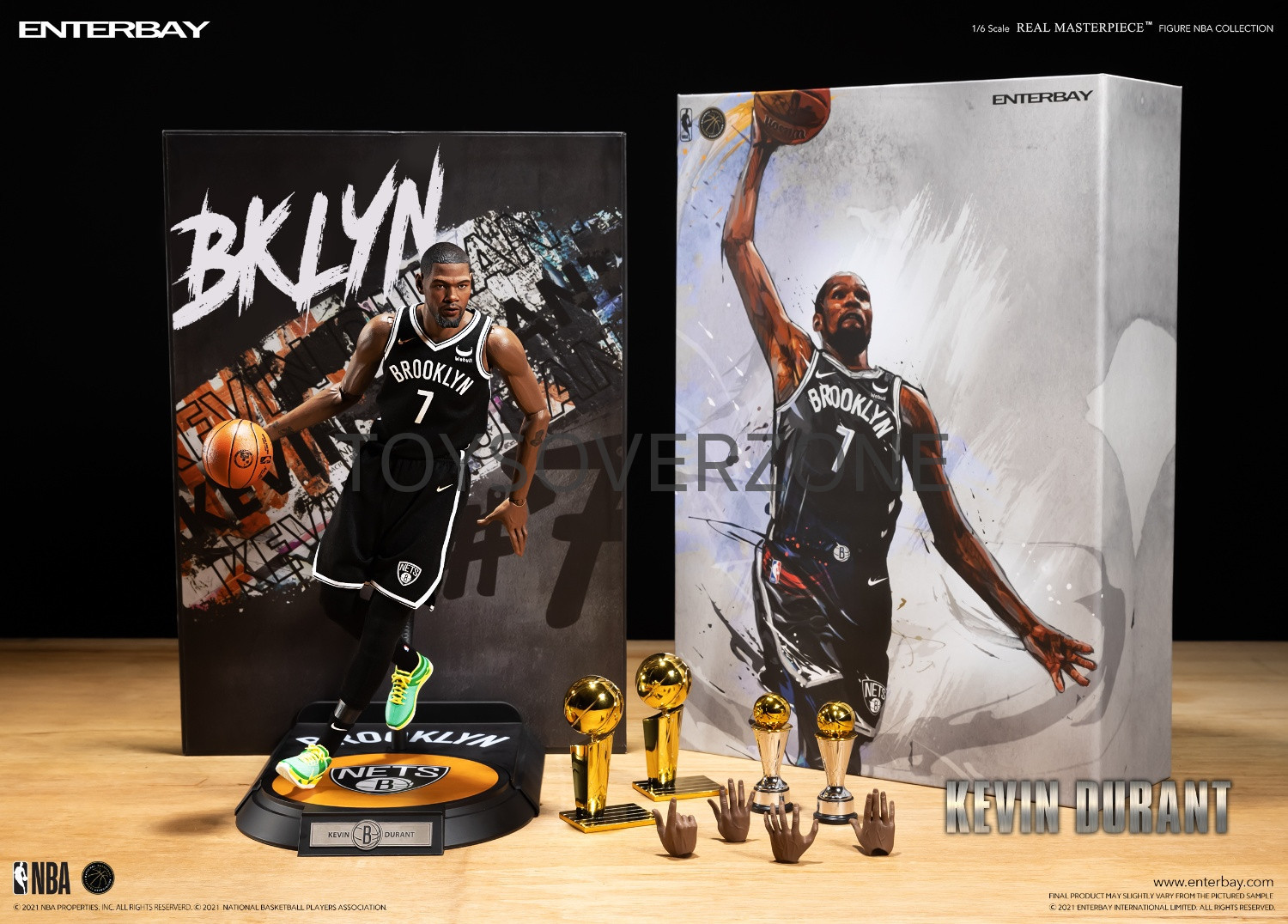 Special:ENTERBAY RM-1087 EB 1/6 Real Masterpiece: NBA Kevin Durant