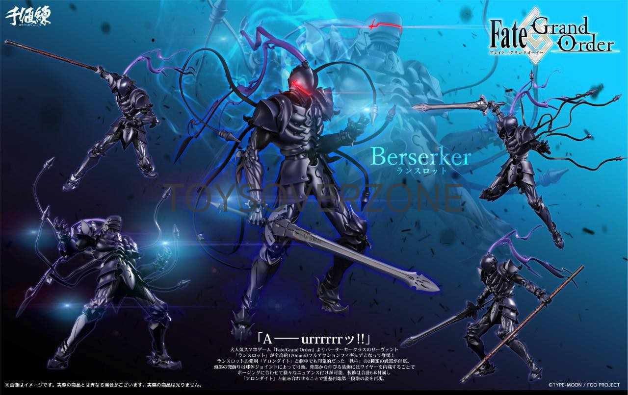 Fate Grand Order Berserker Lancelot Action Figure