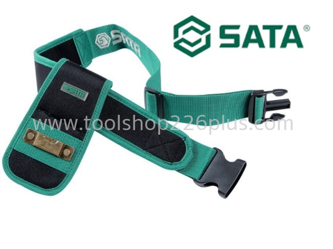 เข็มขัดช่าง SATA Working Belt With Tape Measure Hook 95215