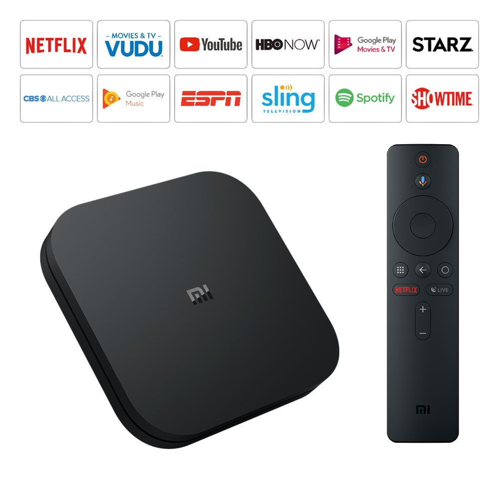 ส่งฟรี] Android Tv Box (กล่องแอนดรอยด์ทีวี) Xiaomi Mi Box S Eu - Black By  N.T Computer