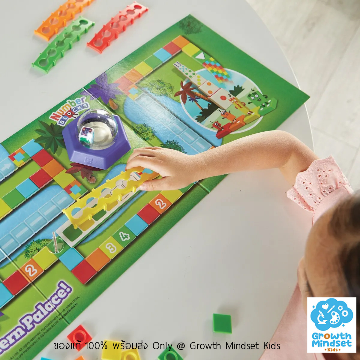 บอร์ดเกมบวก ลบเลข Numberblocks Board Games For Kids