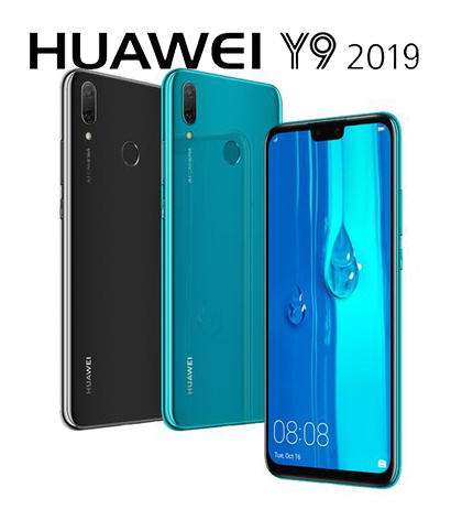 Huawei Y9 2019 มือถือราคาถูก หน้าจอใหญ่ มาพร้อมกล้อง 4 ตัว| เช็คราคา-สเปค-  โทรศัพท์มือถือ