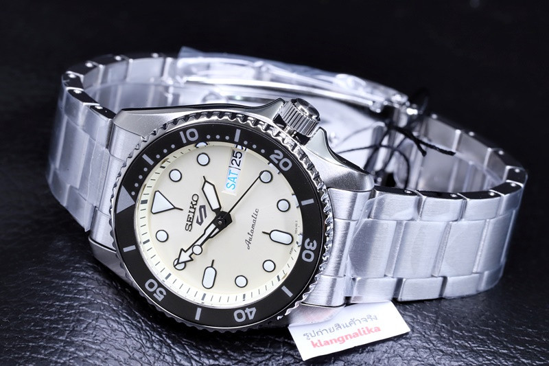 Seiko 5 sports automatic 2025 white dial