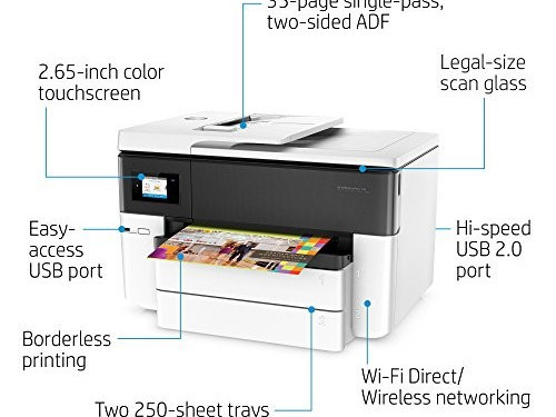 Hp Officejet Pro 7740 A3 All In One Printer G5j38a 