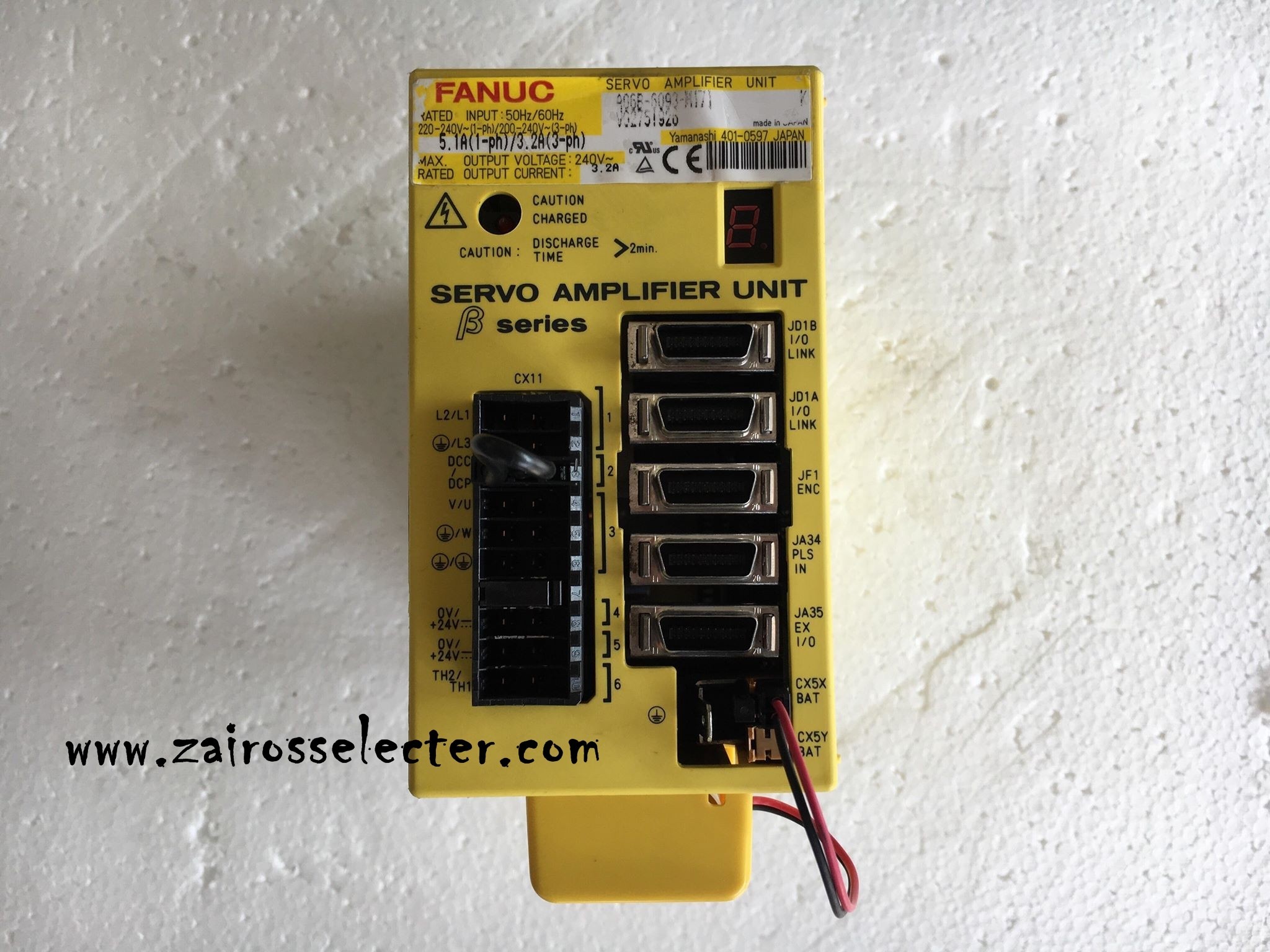 FANUC SERVO AMPLIFIER UNIT A06B-6093-H171