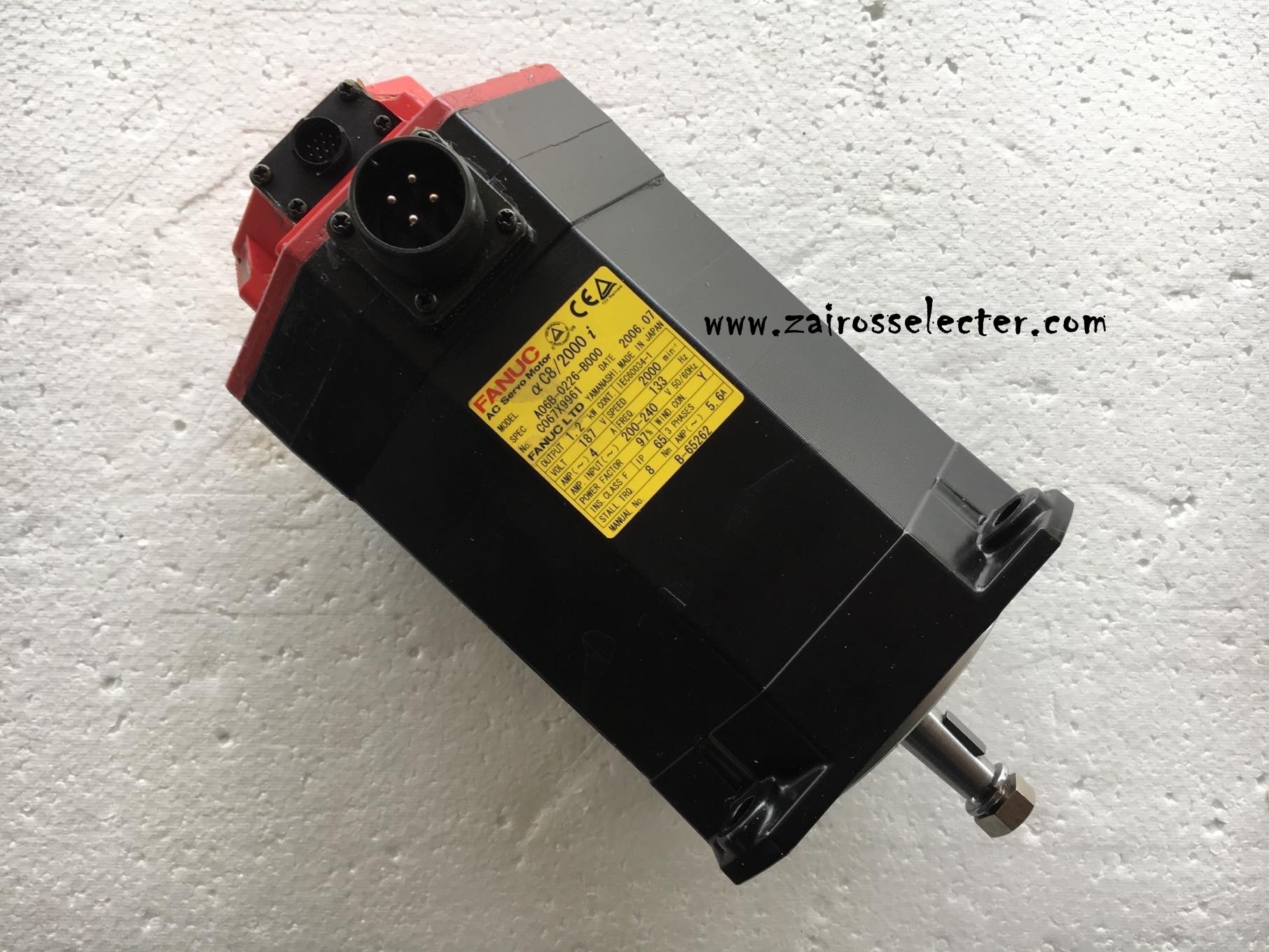 AC Servo Motor FANUC A C8/2000 I ,A06B-0226-B000