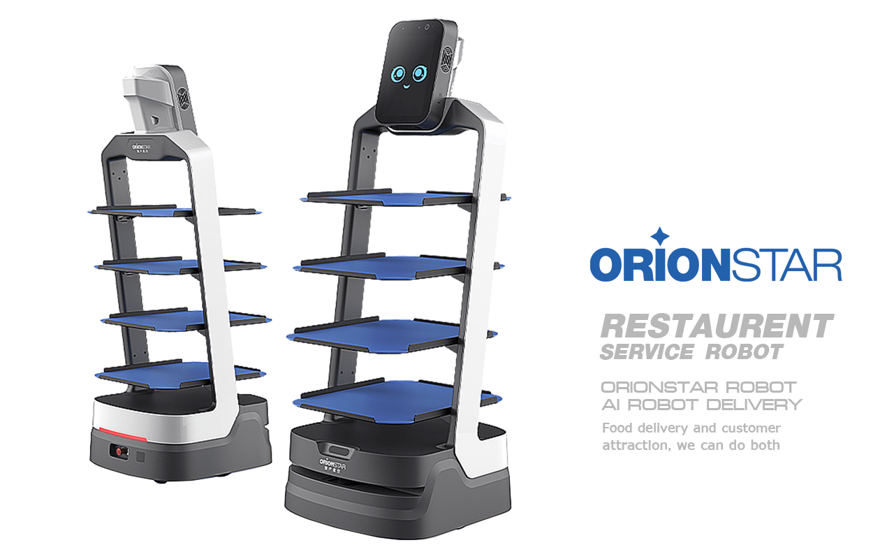 OrionStar Robot หุ่นยนต์เสิร์ฟอาหาร