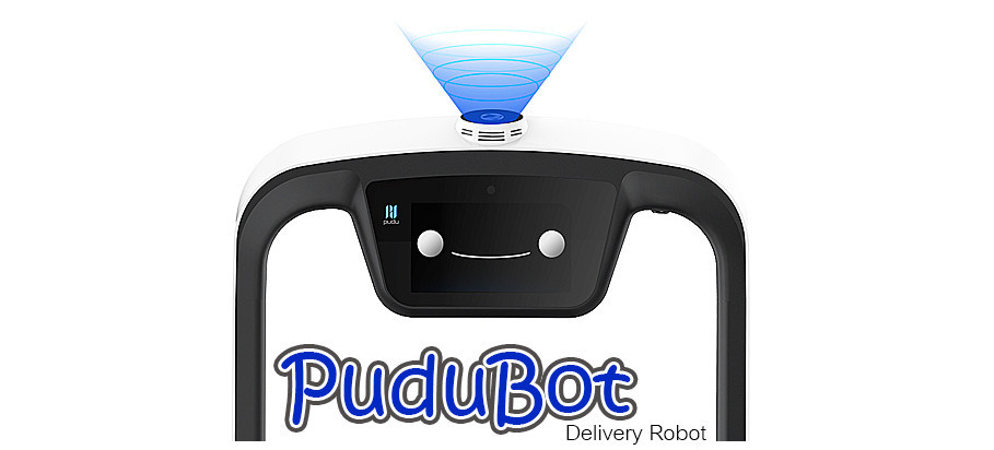 PuduBot หุ่นยนต์บริการ ( Dilivery Robot )