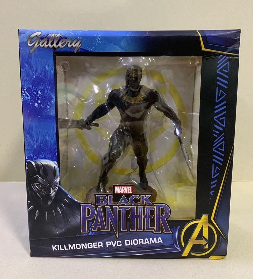 Marvel Gallery Black Panther Movie Killmonger PVC Diorama