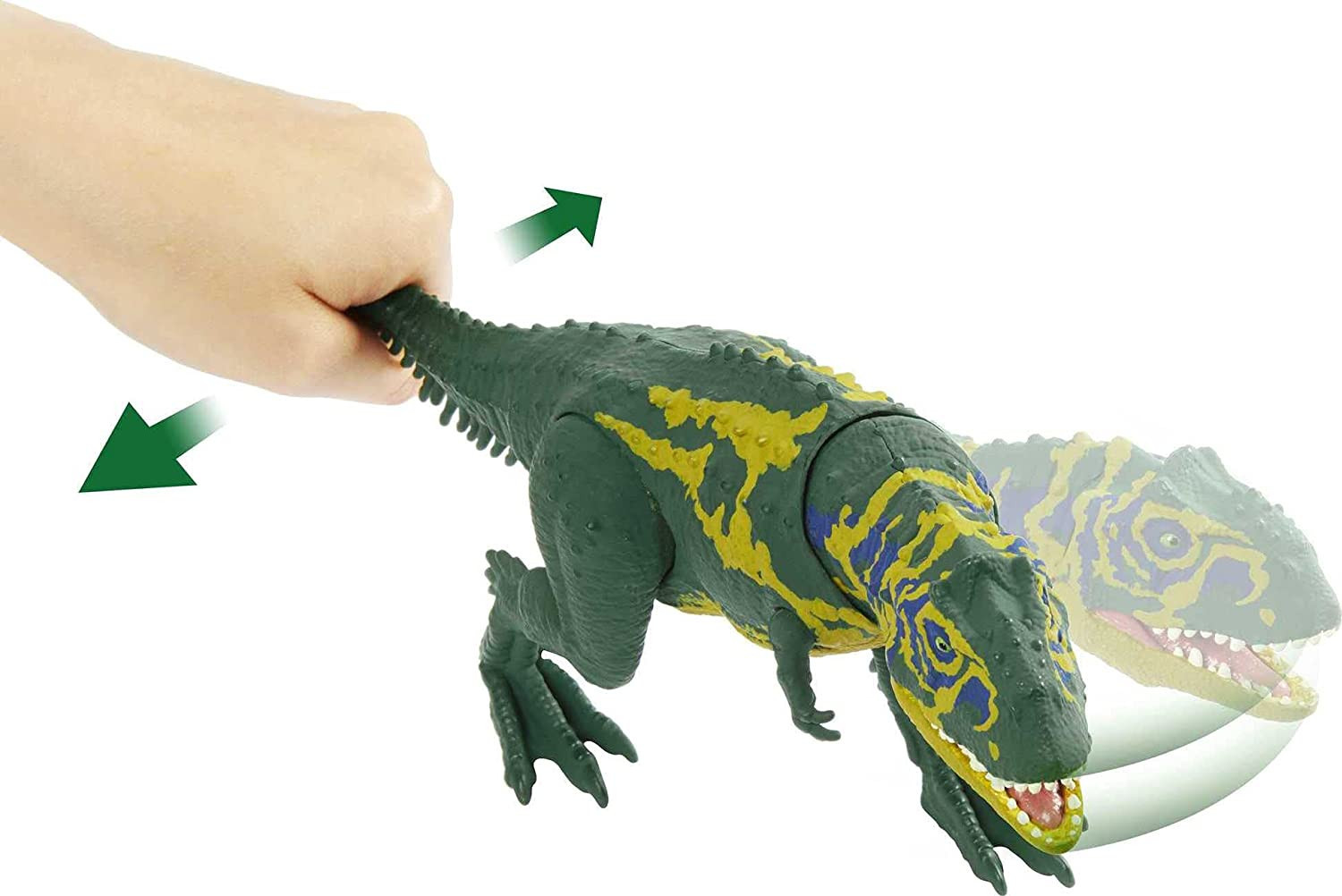 Jurassic World Sound Strike Majungasaurus Dinosaur Action Figure