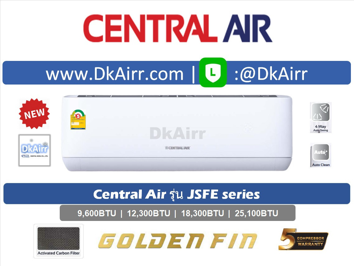Central Air CFW-JSFE-1 ผนัง#5(R32)2021