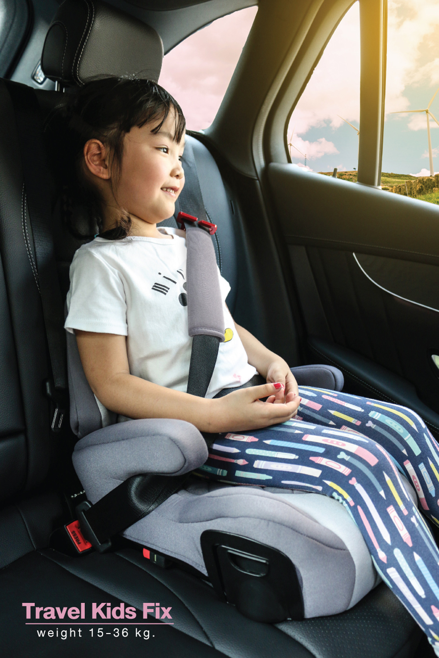 Universal ISOFIX อุปกรณ์เสริมช่วยติดตั้ง คาร์ซีท