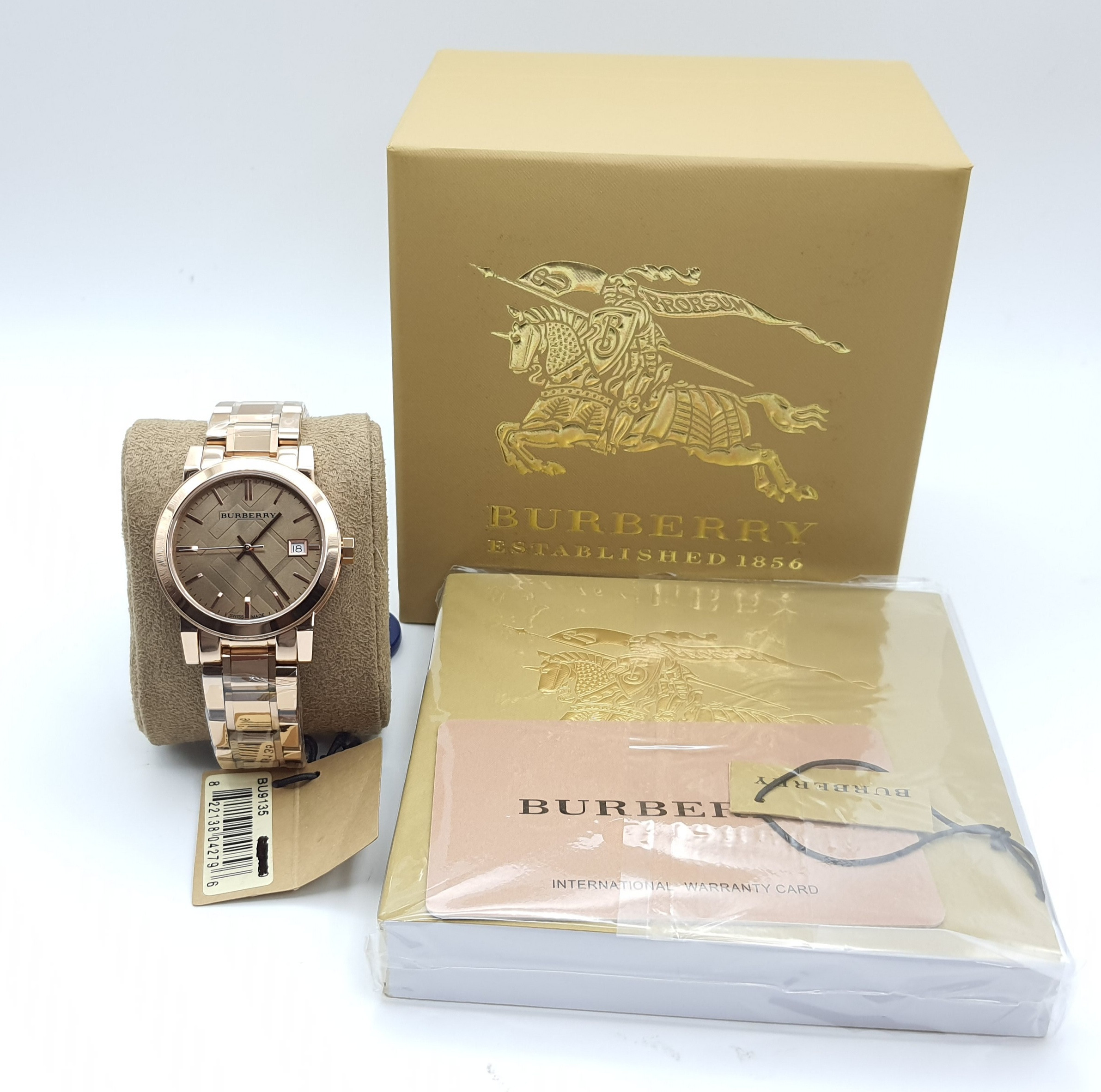 BURBERRY WOMEN S BU9135 THE CITY 34 MM QUARTZ