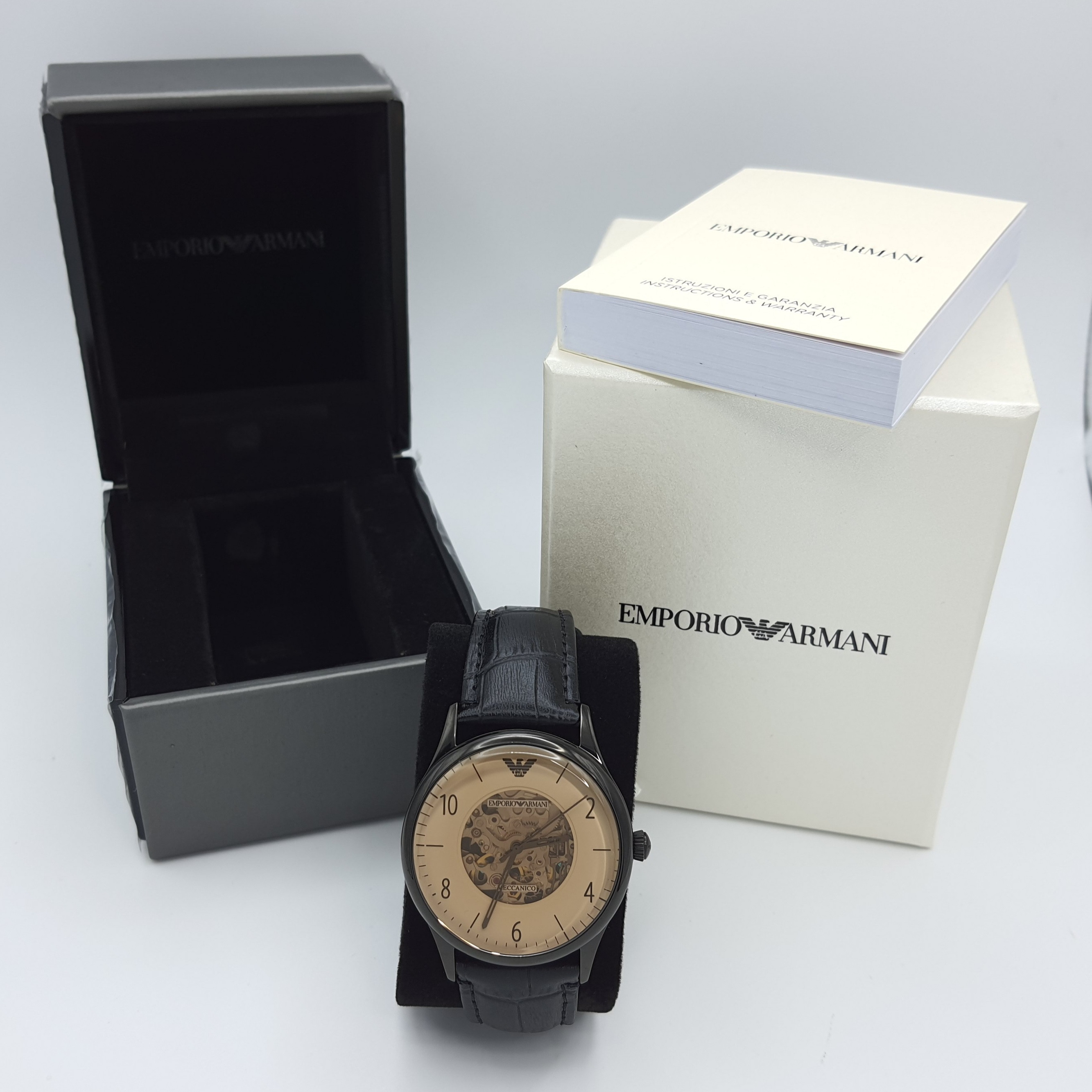 นาฬิกา EMPORIO ARMANI MEN'S AR1923 MECCANICO 41 MM AUTOMATIC พร้อม