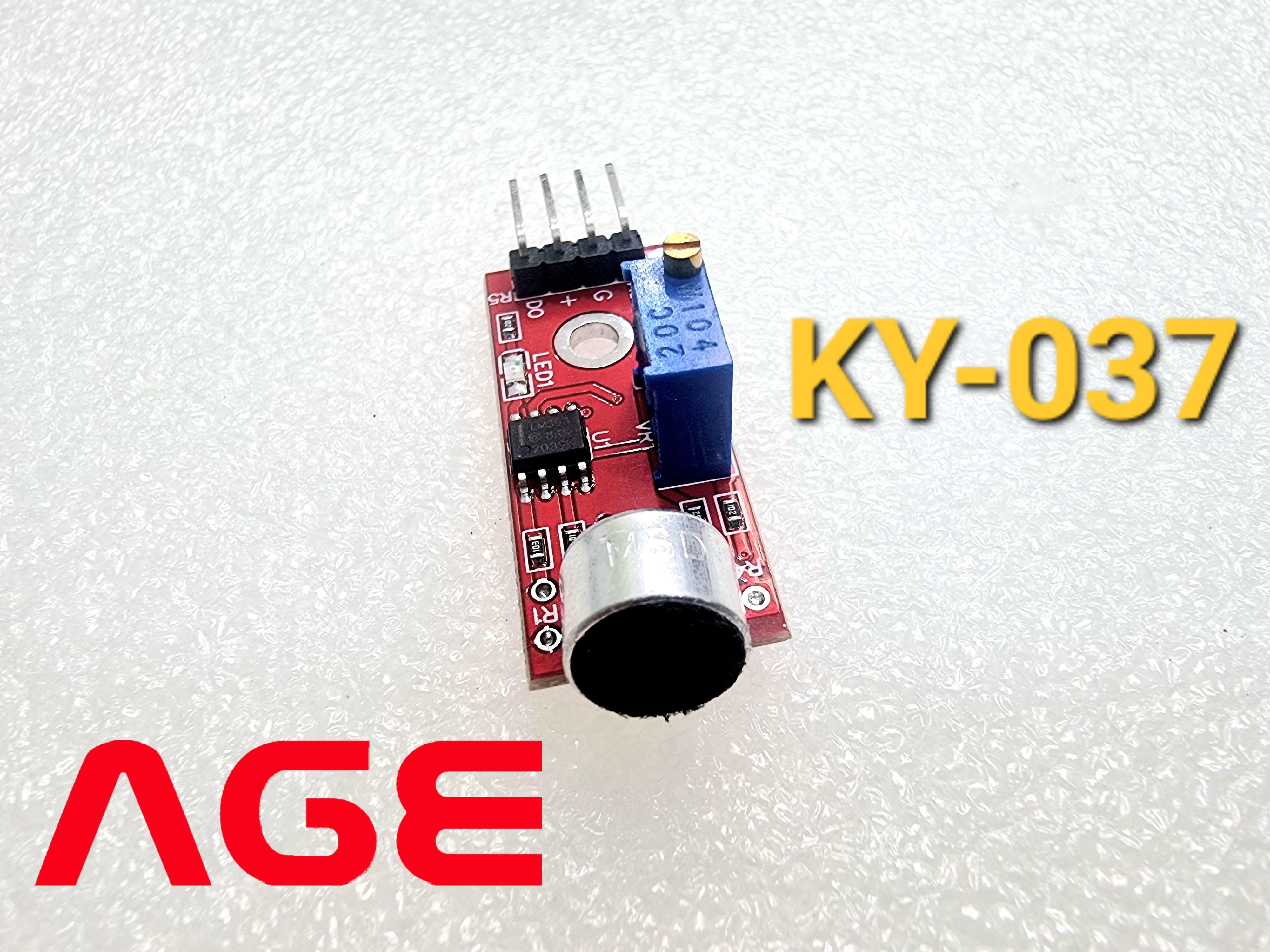 Ky 037 High Sensitivity Sound Microphone Sensor Detection Module เซนเซอร์เสียง 2337