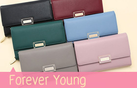 Forever young wallet
