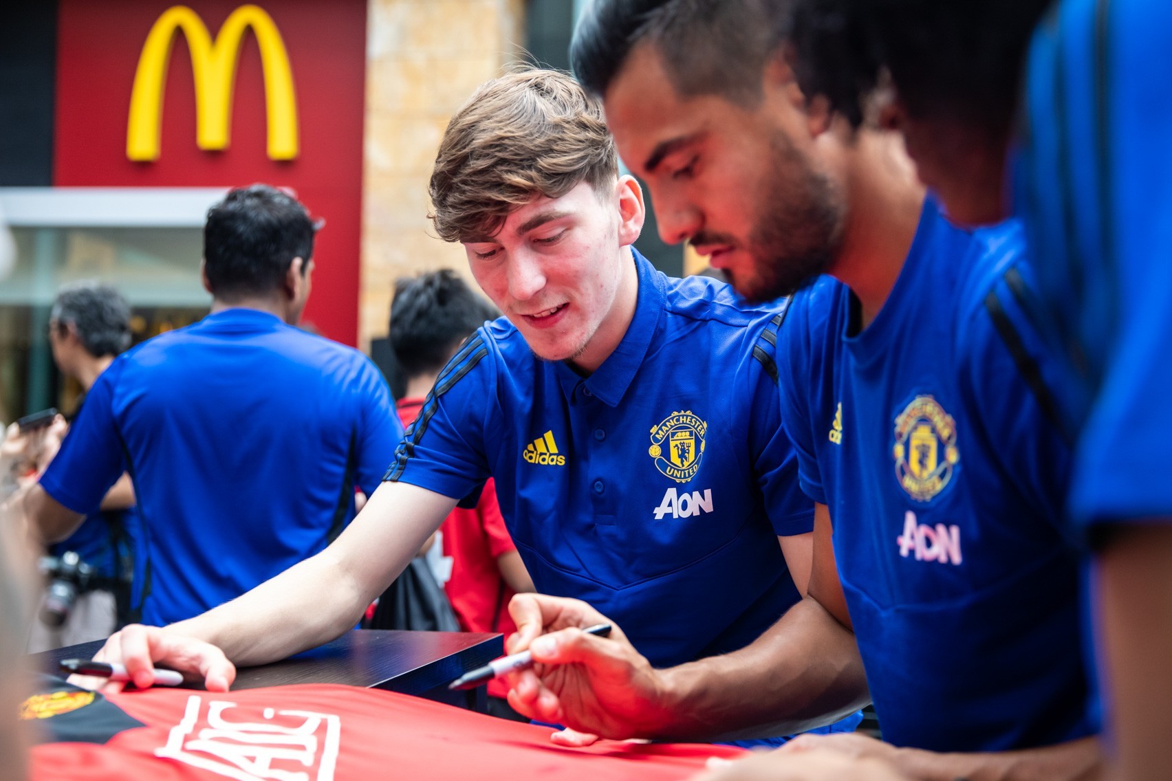 Manchester United Meet And Greet อัลบั้มรูป