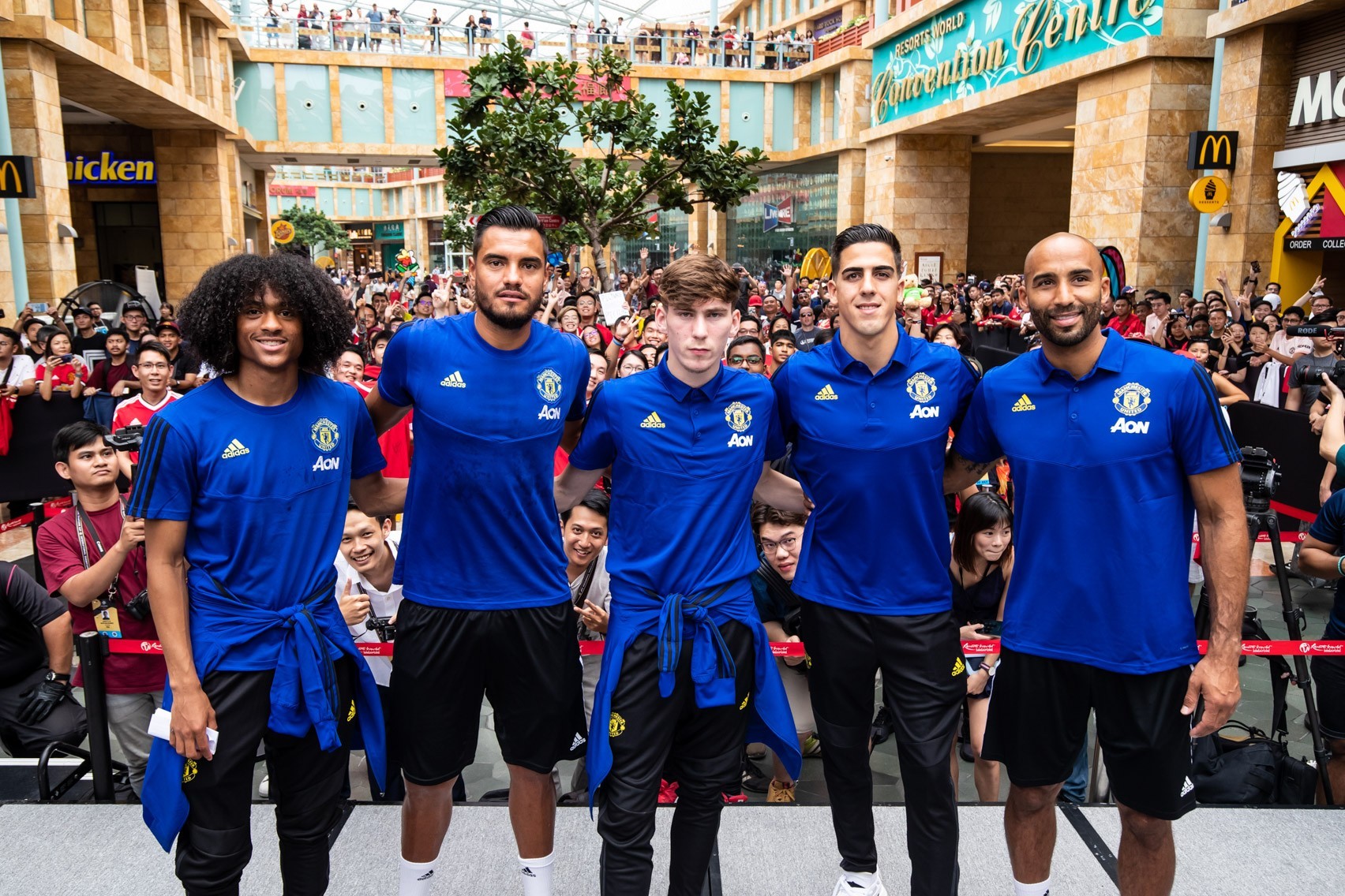 Manchester United Meet And Greet อัลบั้มรูป